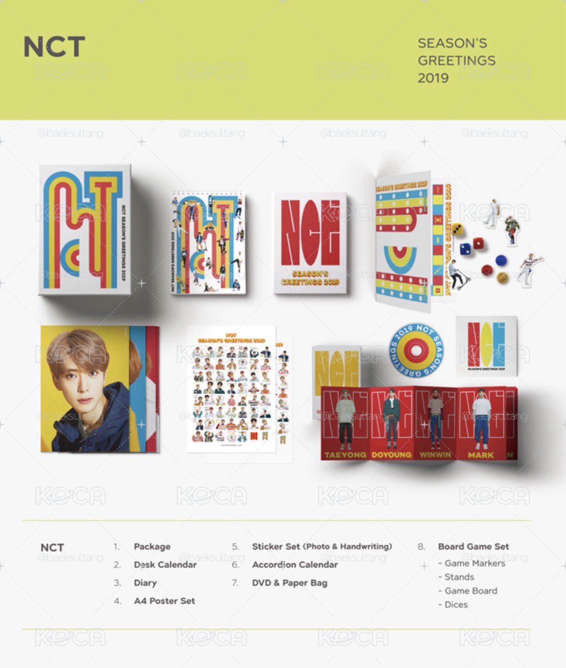 NCT 2019 SEASON GREETING