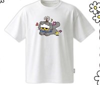 ZO&FRIENDS T恤 歡樂不惜上衣/雲朵白