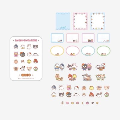 預購/ 三麗鷗聯名 隨機吊飾、隨機印章、MEMO組