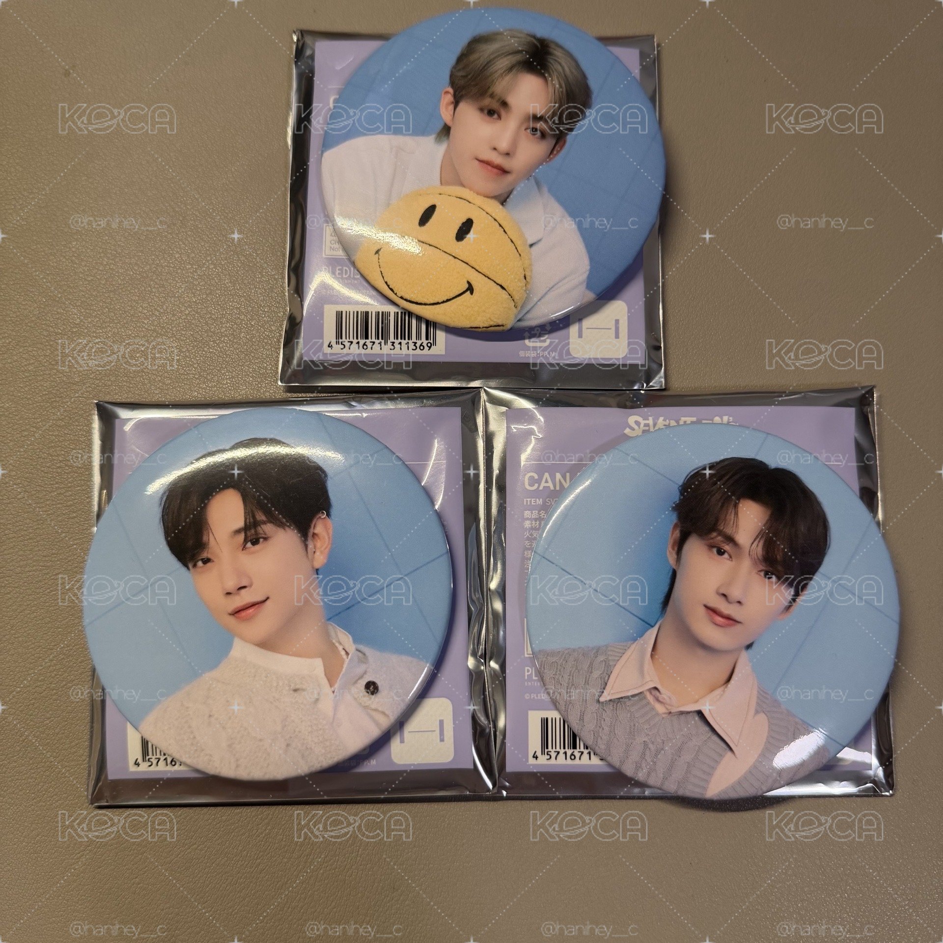 SEVENTEEN’s HOME 2024 CAN BADGE 徽章