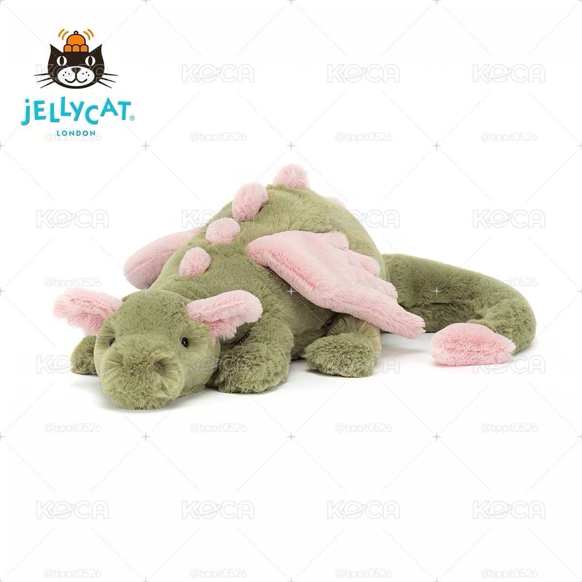 Jellycat 天空龍 抹茶龍、漸層