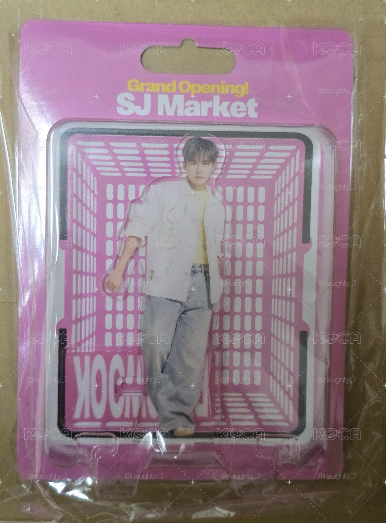 【全新未拆】Super Junior 日本SJ MARKET 壓克力立牌