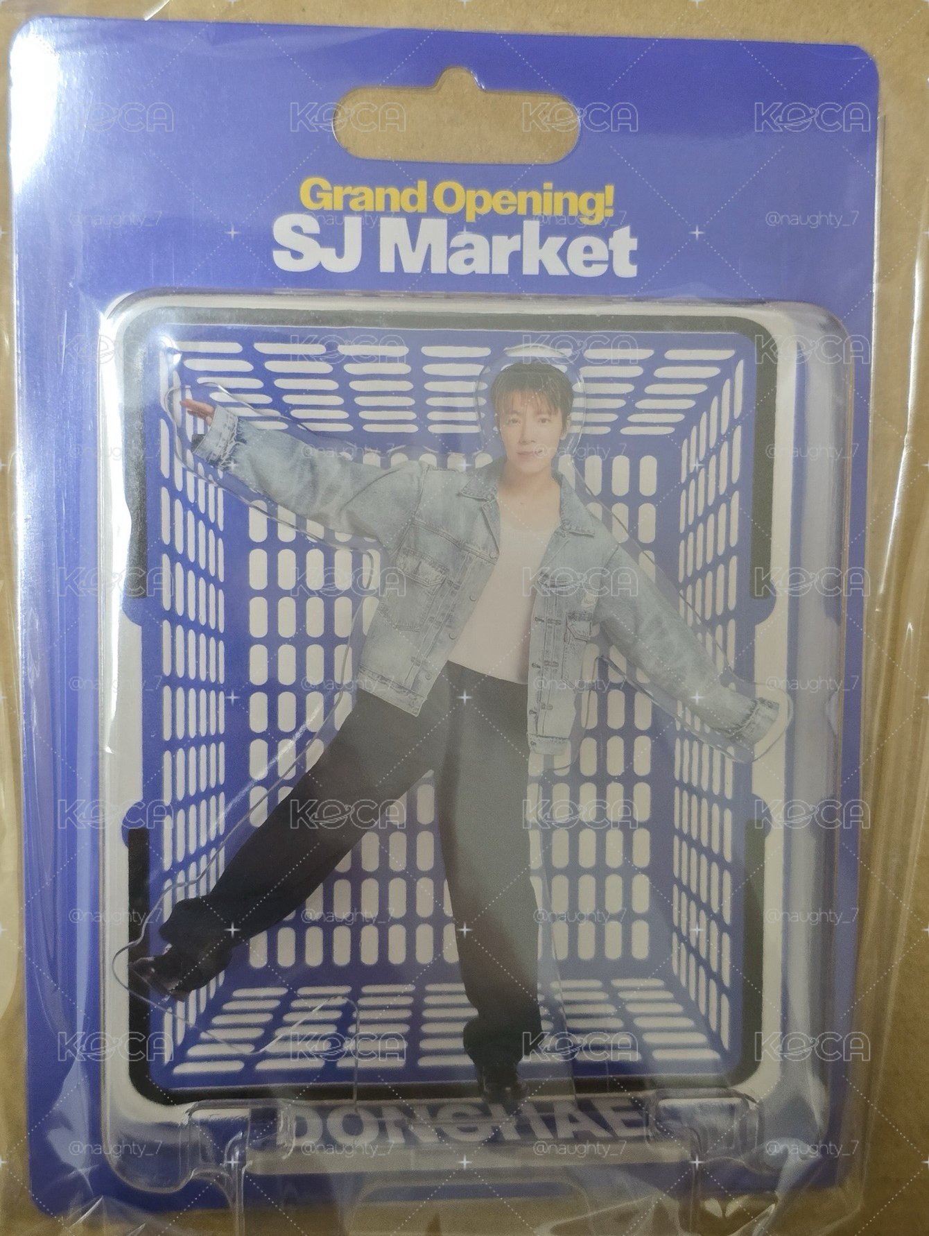 【全新未拆】Super Junior 日本SJ MARKET 壓克力立牌