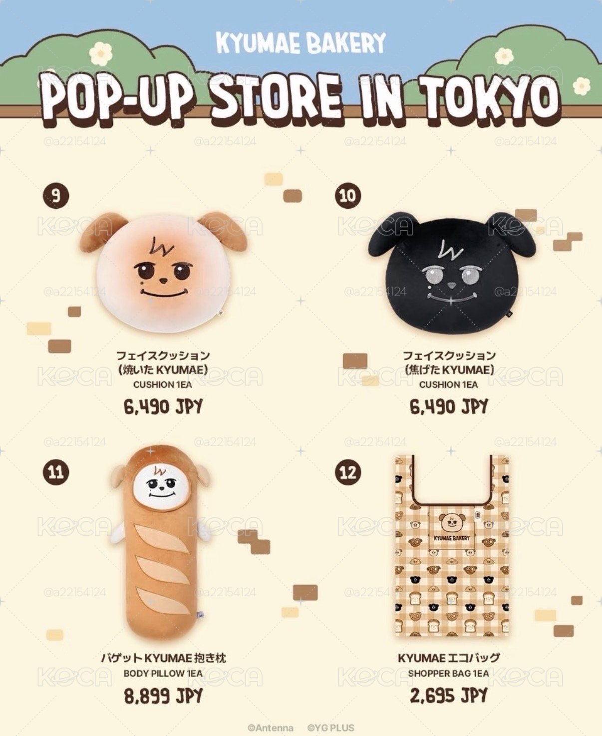 圭賢快閃店 日本線下代購