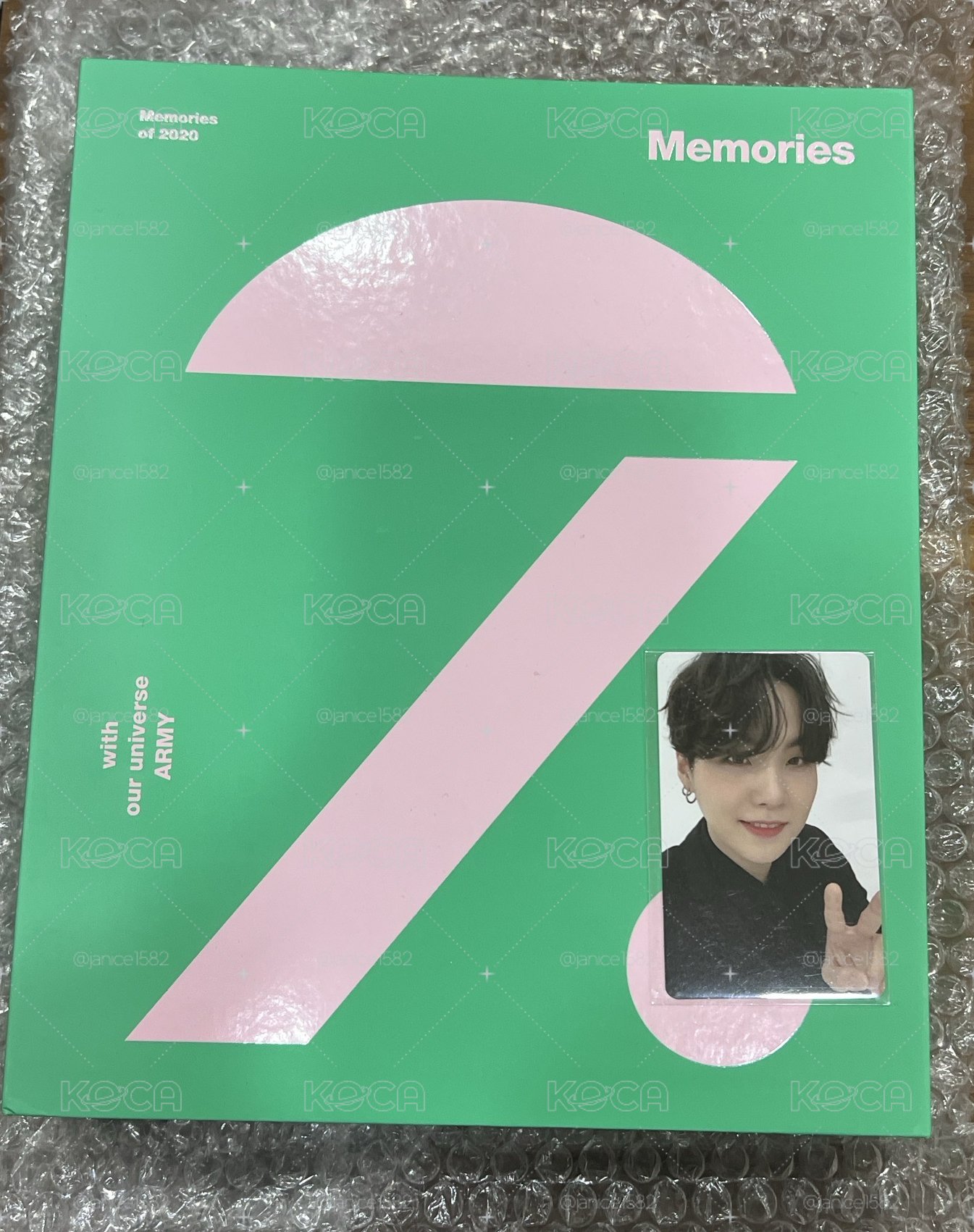 BTS 2020舊版普版回憶錄含玧其小卡