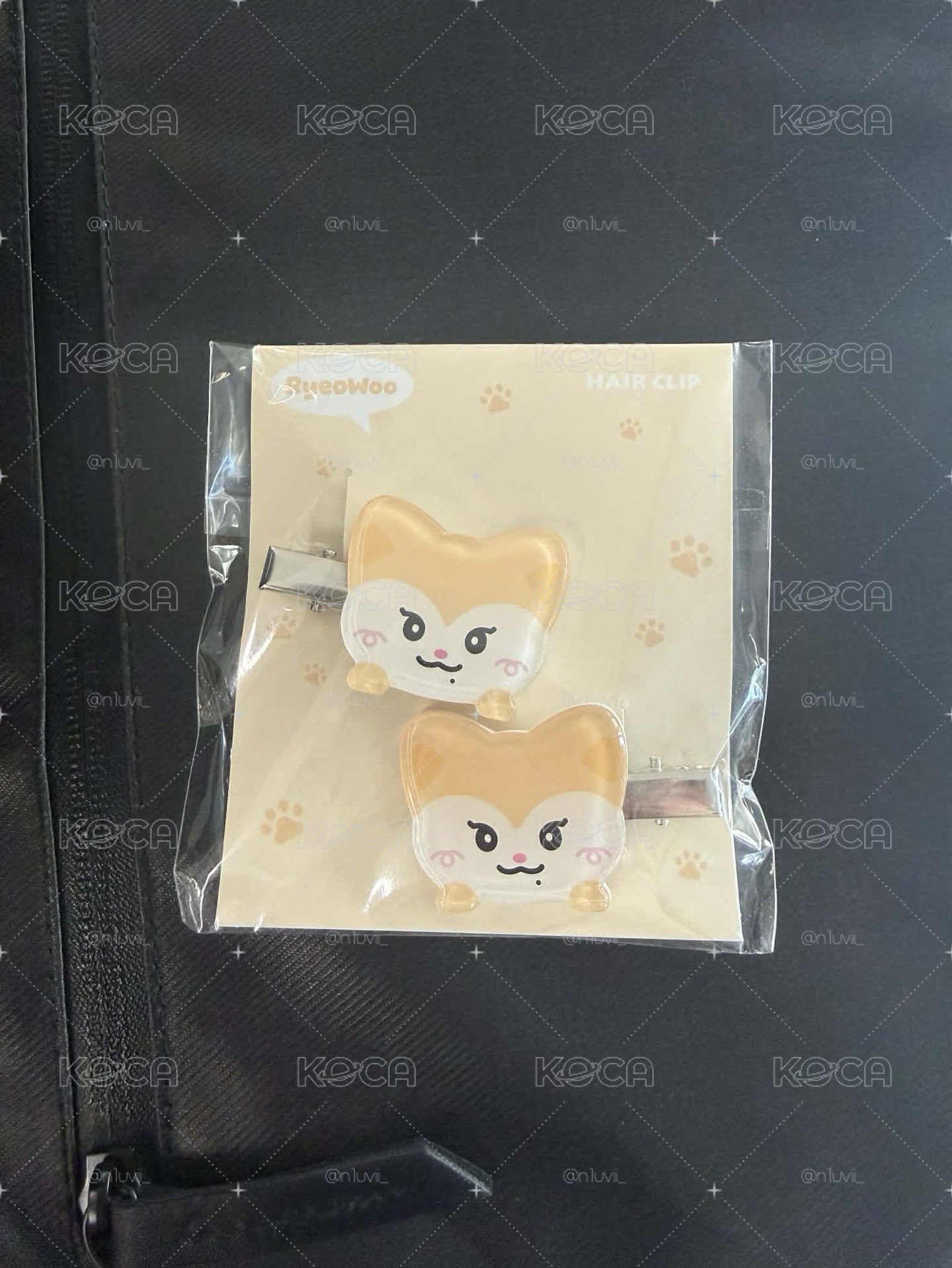 李彩領twinzy髮夾一對 全新未拆 現貨