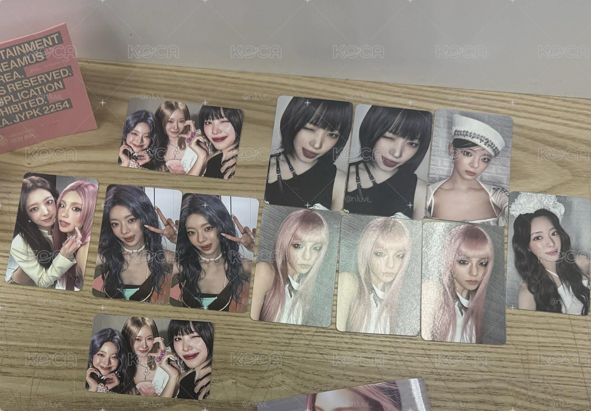  申有娜單封小卡 送專卡粒