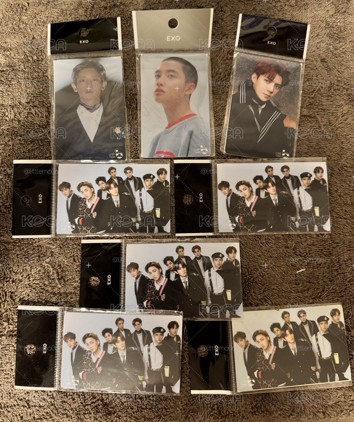 EXO 韓國🇰🇷cashbee聯名絕版交通卡
