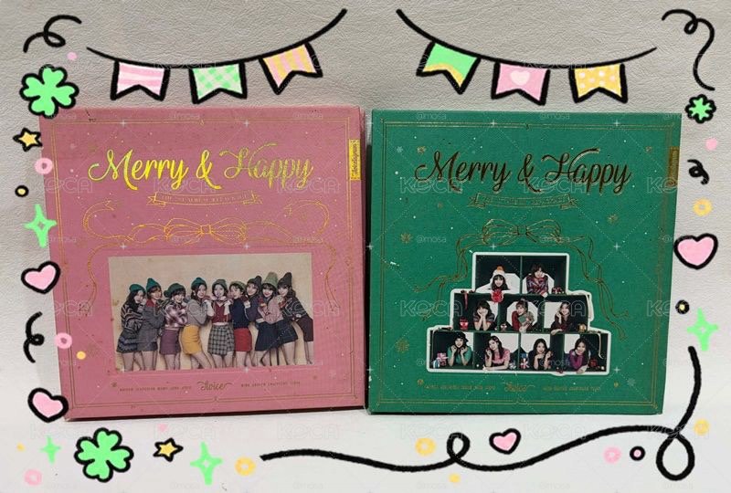Merry ＆ Happy 空專 有明顯黃斑、年代久遠等損傷