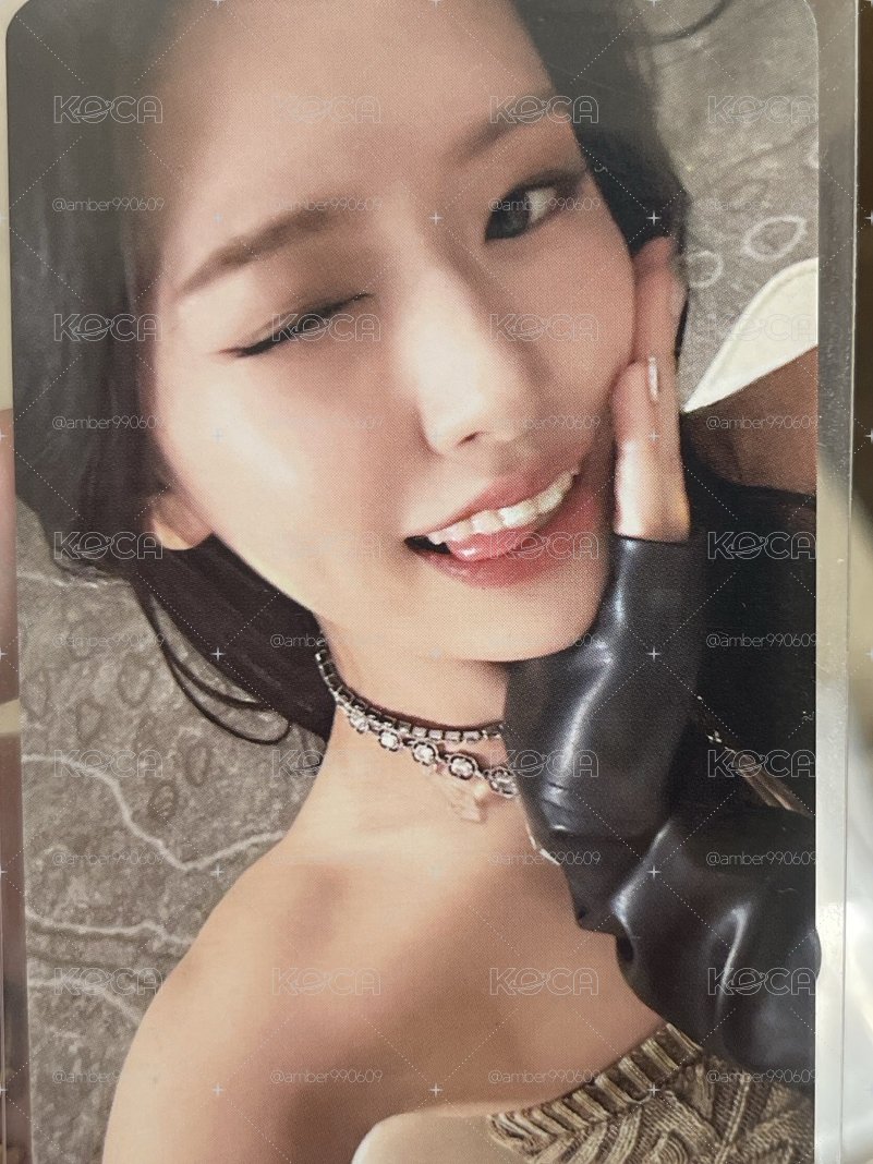 IVE 安俞真k4特典卡