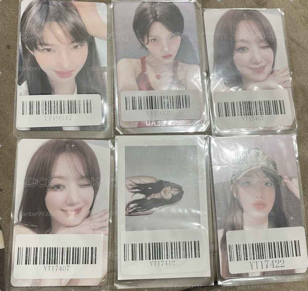 idle Kms簽售卡 田小娟 葉舒華