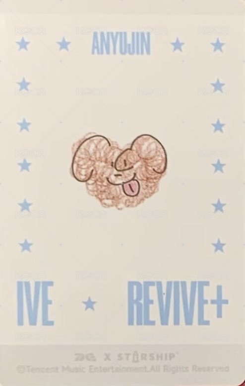 REVIVE+ QQ音樂 二星 星光卡  背面