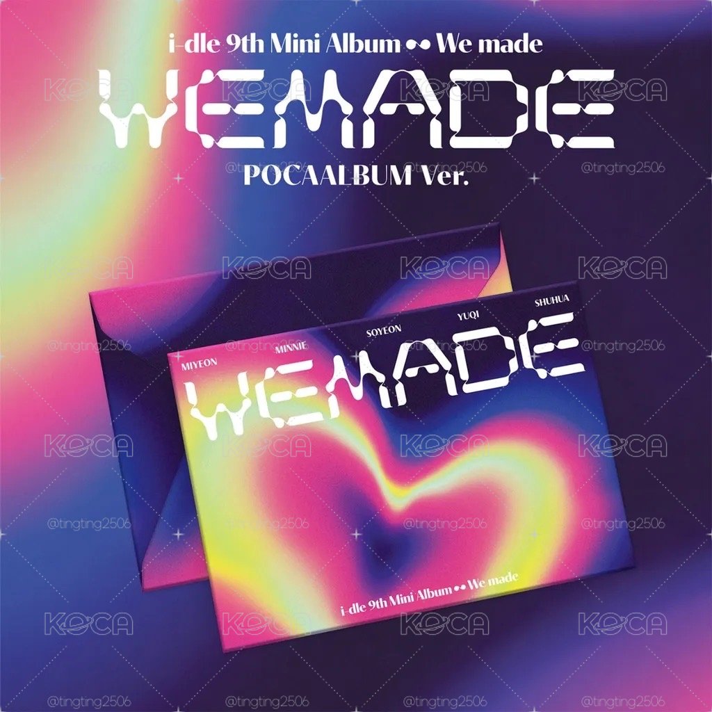 預購(含MS特典) i-dle 迷九 POCA版
