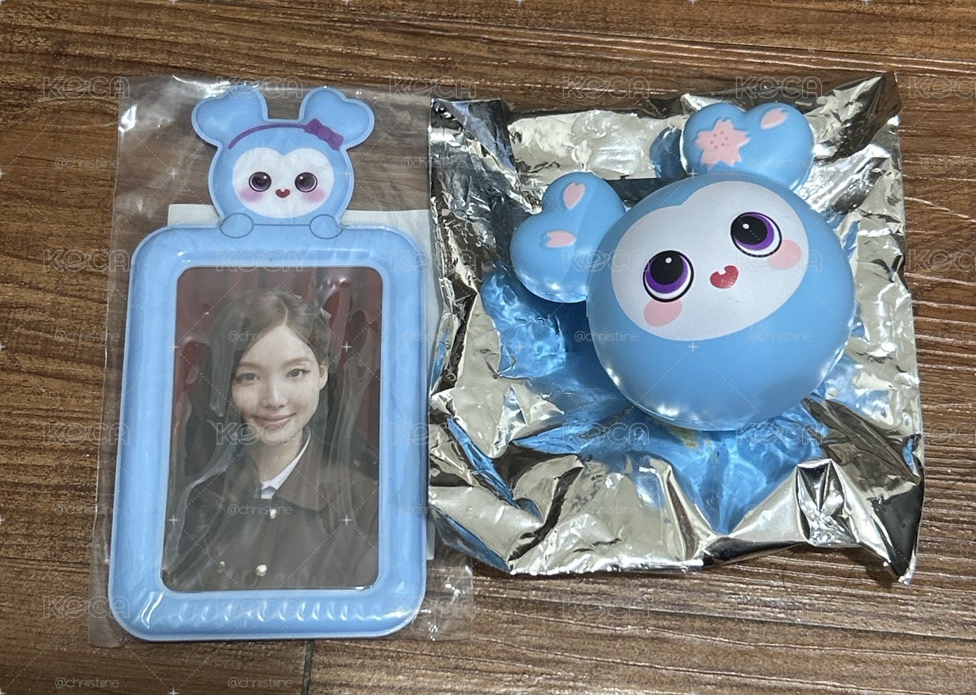 娜壓力球+新國立卡套立牌