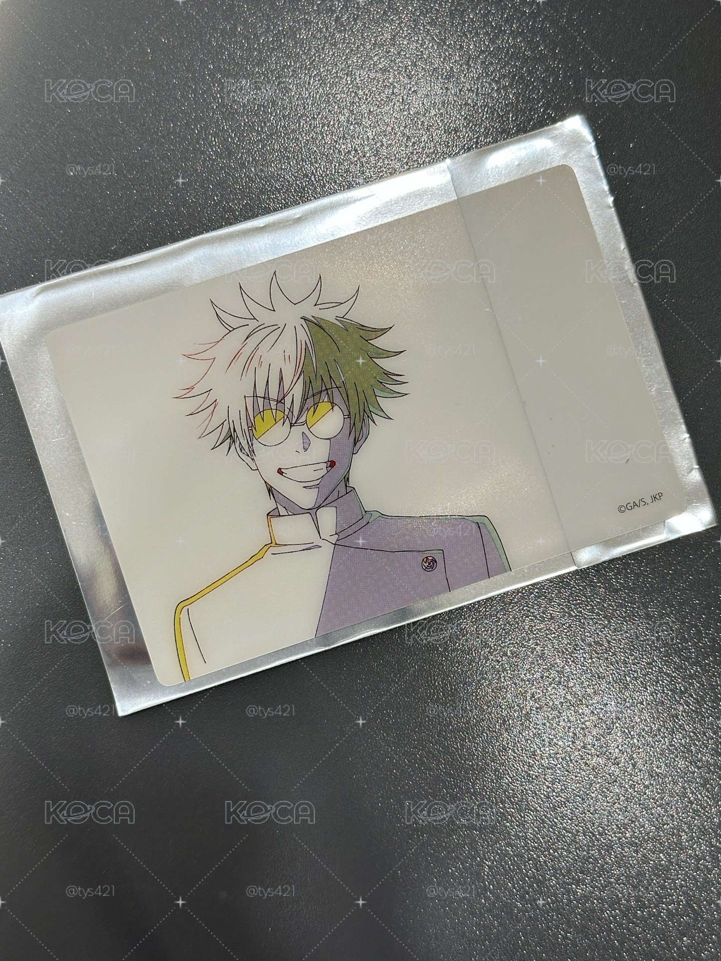 咒術迴戰 動畫展 五條悟 原畫透卡