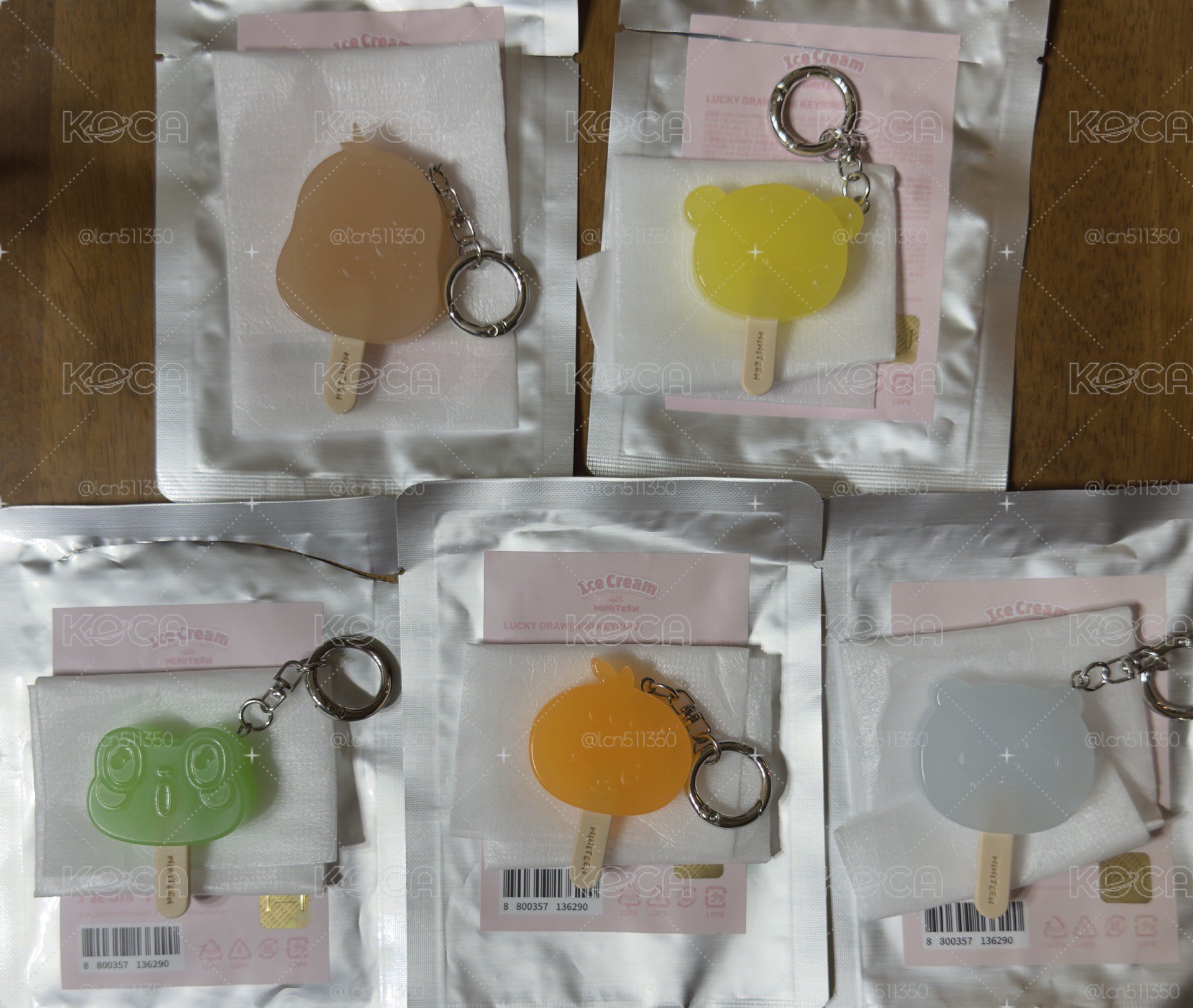 售/換 夏日MINITEEN 冰棒吊飾 現貨