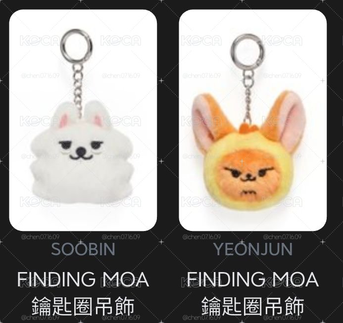 FINDING MOA 鑰匙圈吊飾 