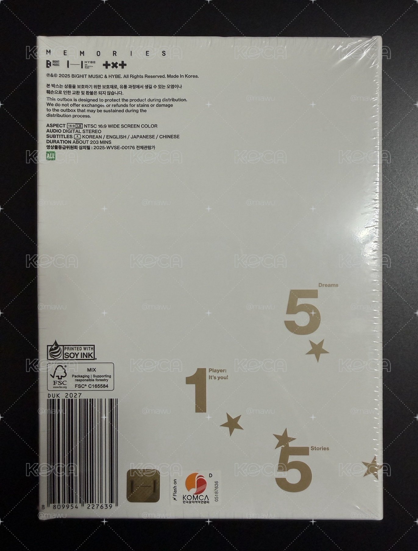 25 TXT MEMORIES : MYSTIC 回憶錄 全新未拆