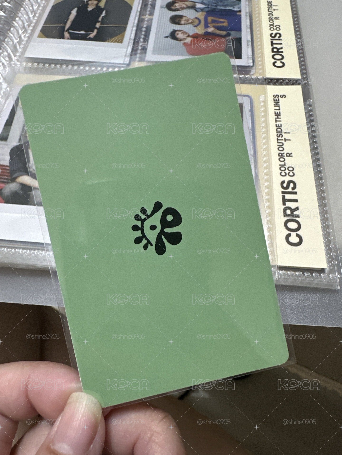 安安黑膠小卡