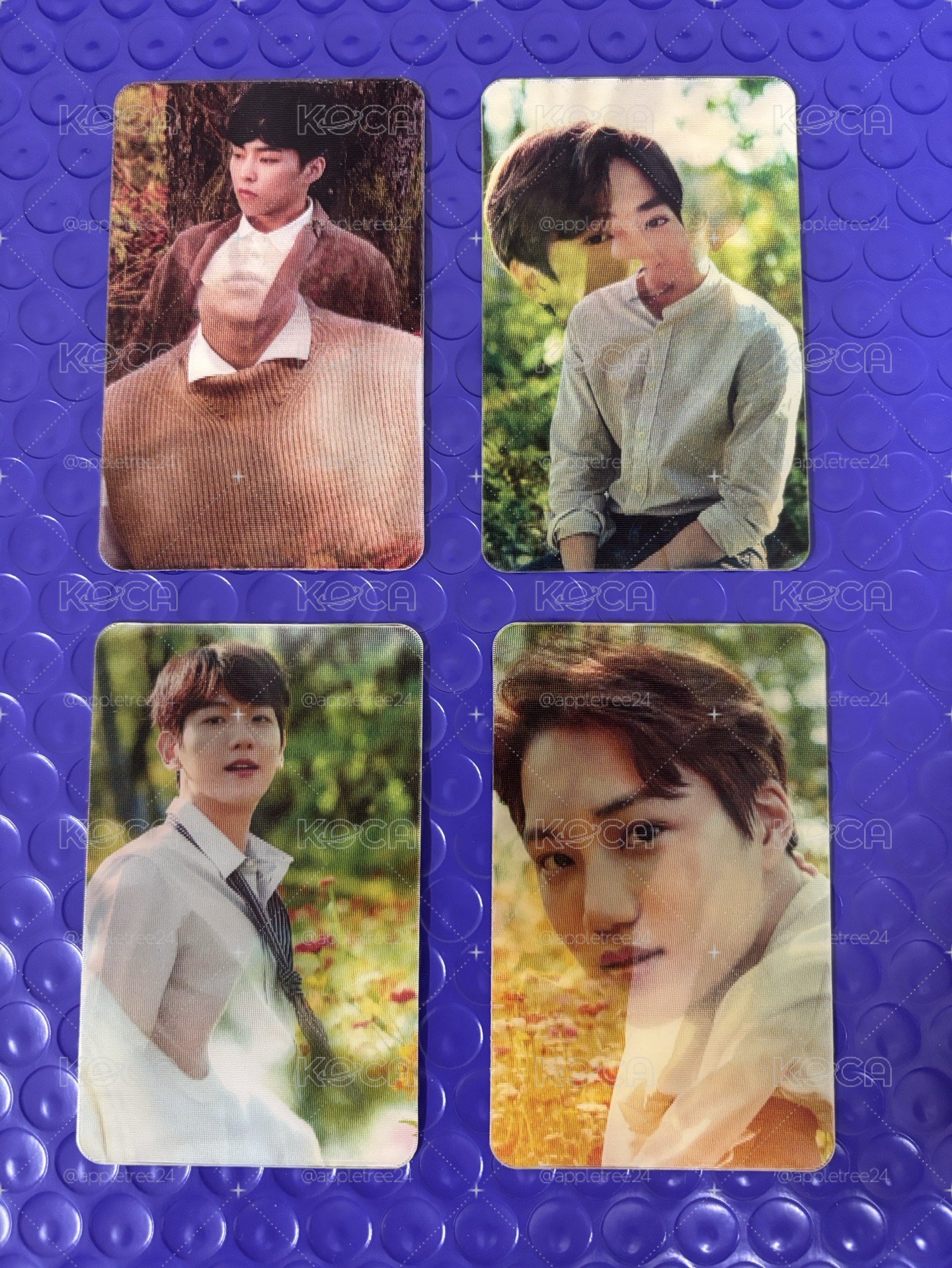 EXO NATURE REPUBLIC 變化卡