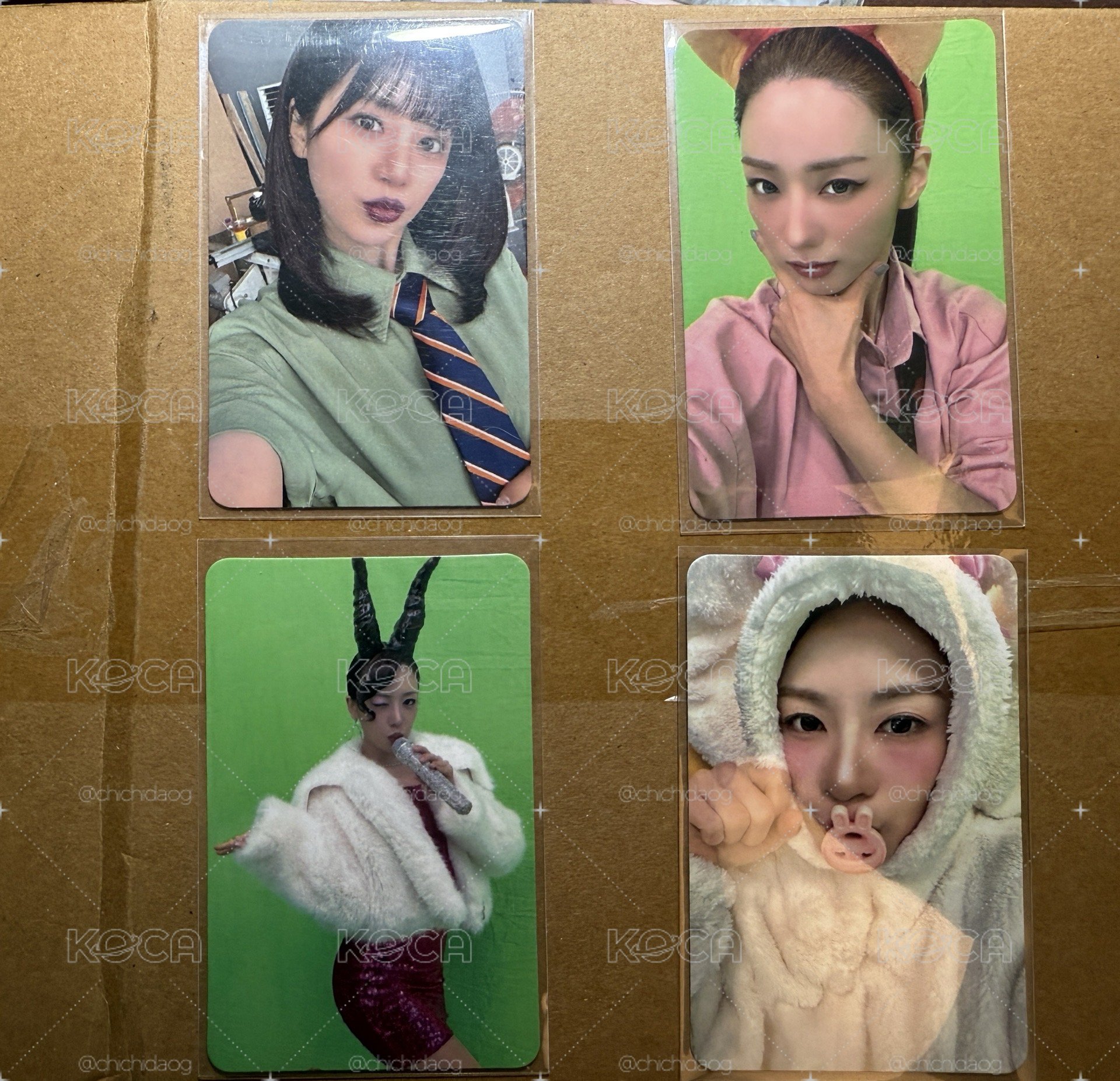 Apink澳門場入場卡4張