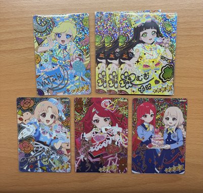 秘密的偶像公主 1-4彈卡 活動卡