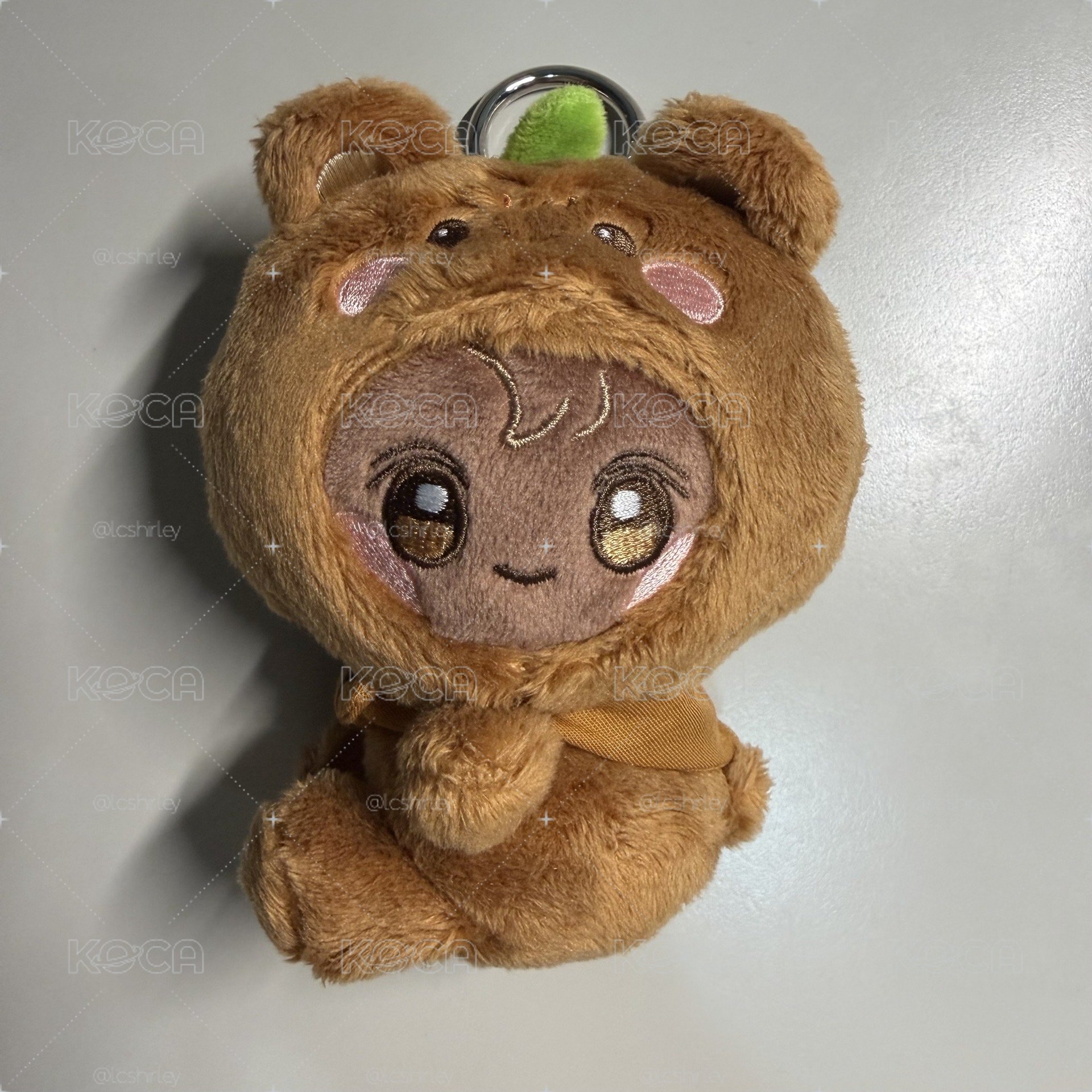 ANITEEZ IN COLOR 動物裝鍾貝爾吊飾娃