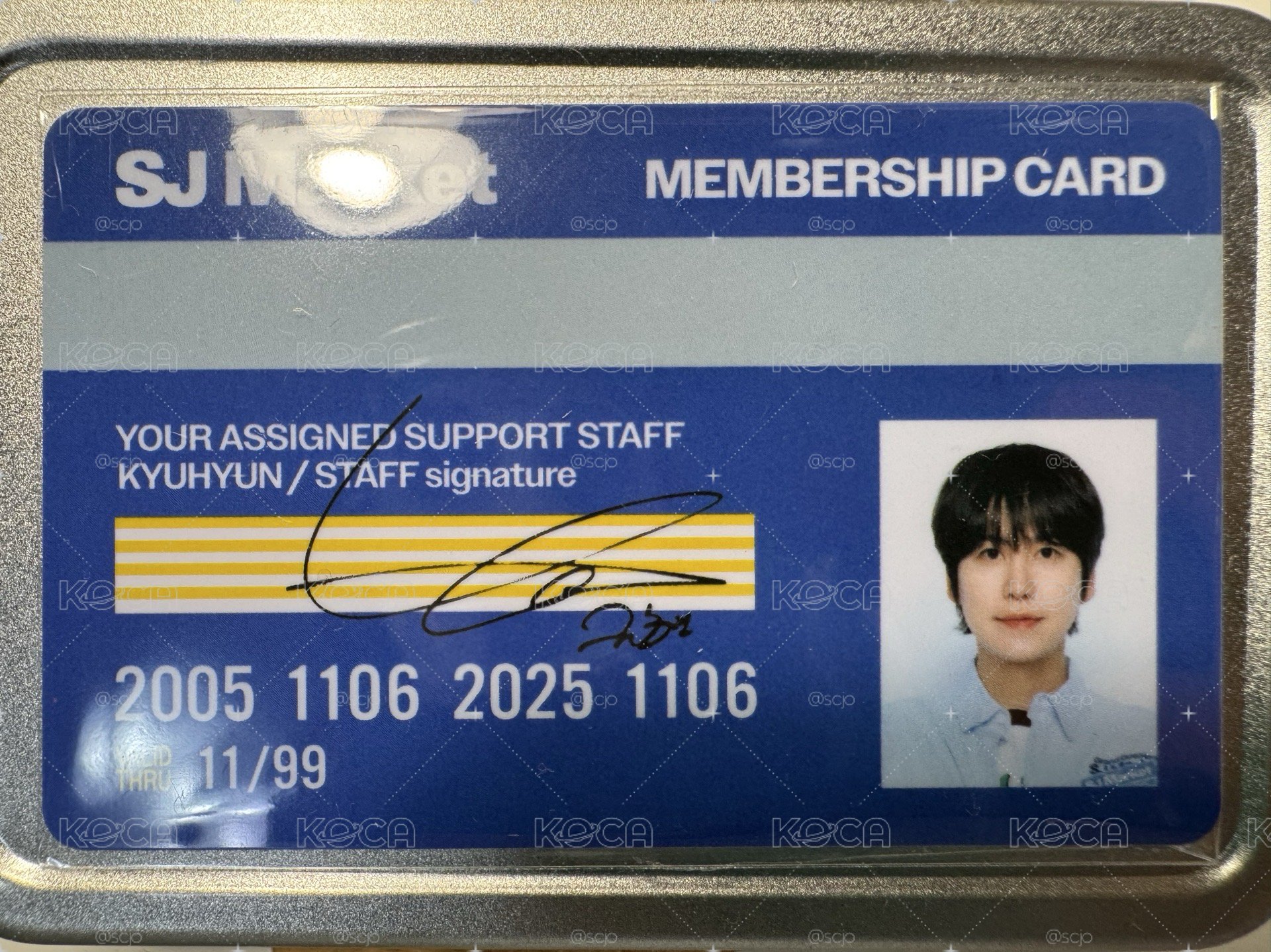 SJ Market Taiwan 入場卡 - 圭賢