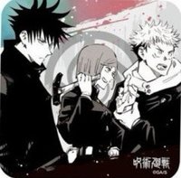JS 原畫藝術 杯墊 1彈 抱盒特典 虎杖 伏黑 釘崎