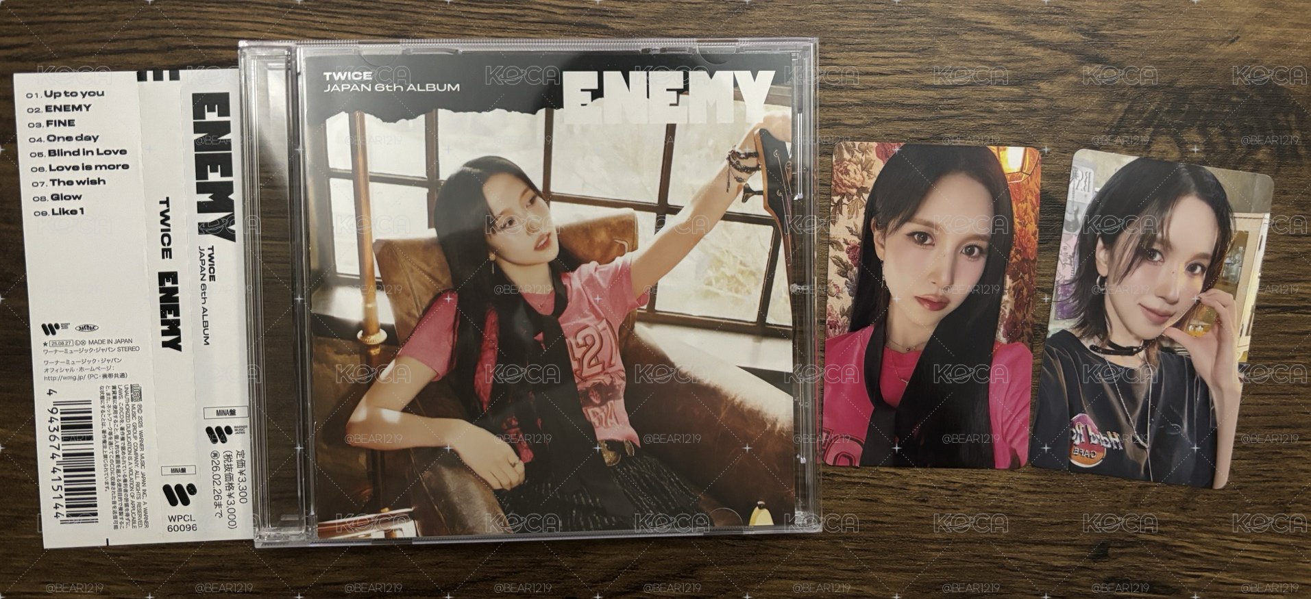 MINA💚ENEMY單封