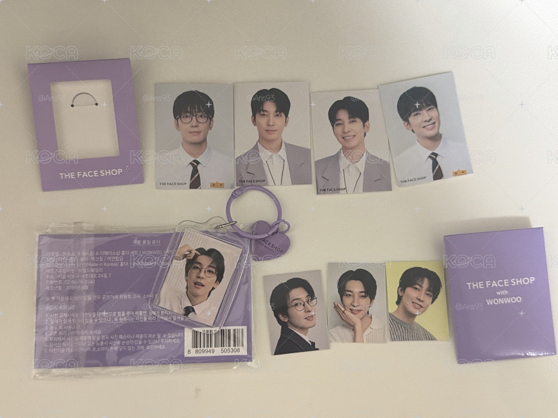 全圓佑 the face shop代言 證件照 有殼子