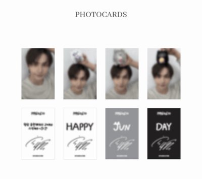 （拆卡片）HAPPY JUN DAY [O.C.L KEYRING SET]