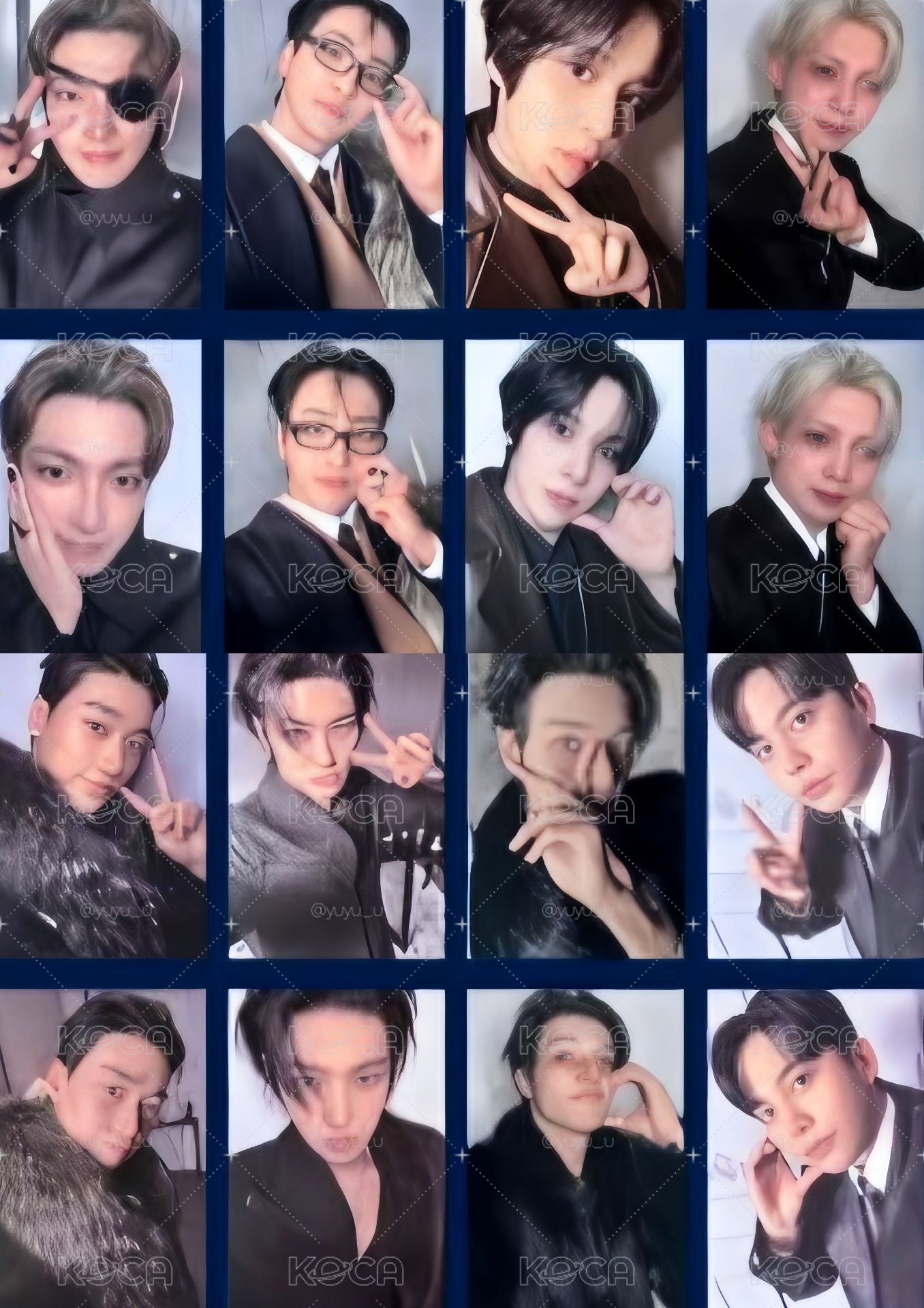 ATEEZ▪︎GH4 poca 專輯卡 photocard 1+2 全員16張 一次擁有