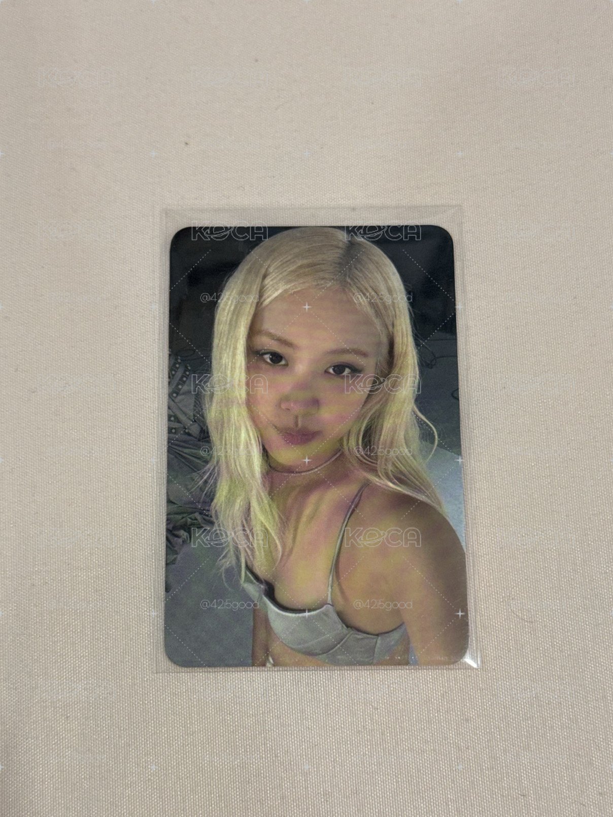BLACKPINK DEADLINE k4 A 特典卡 ROSÉ