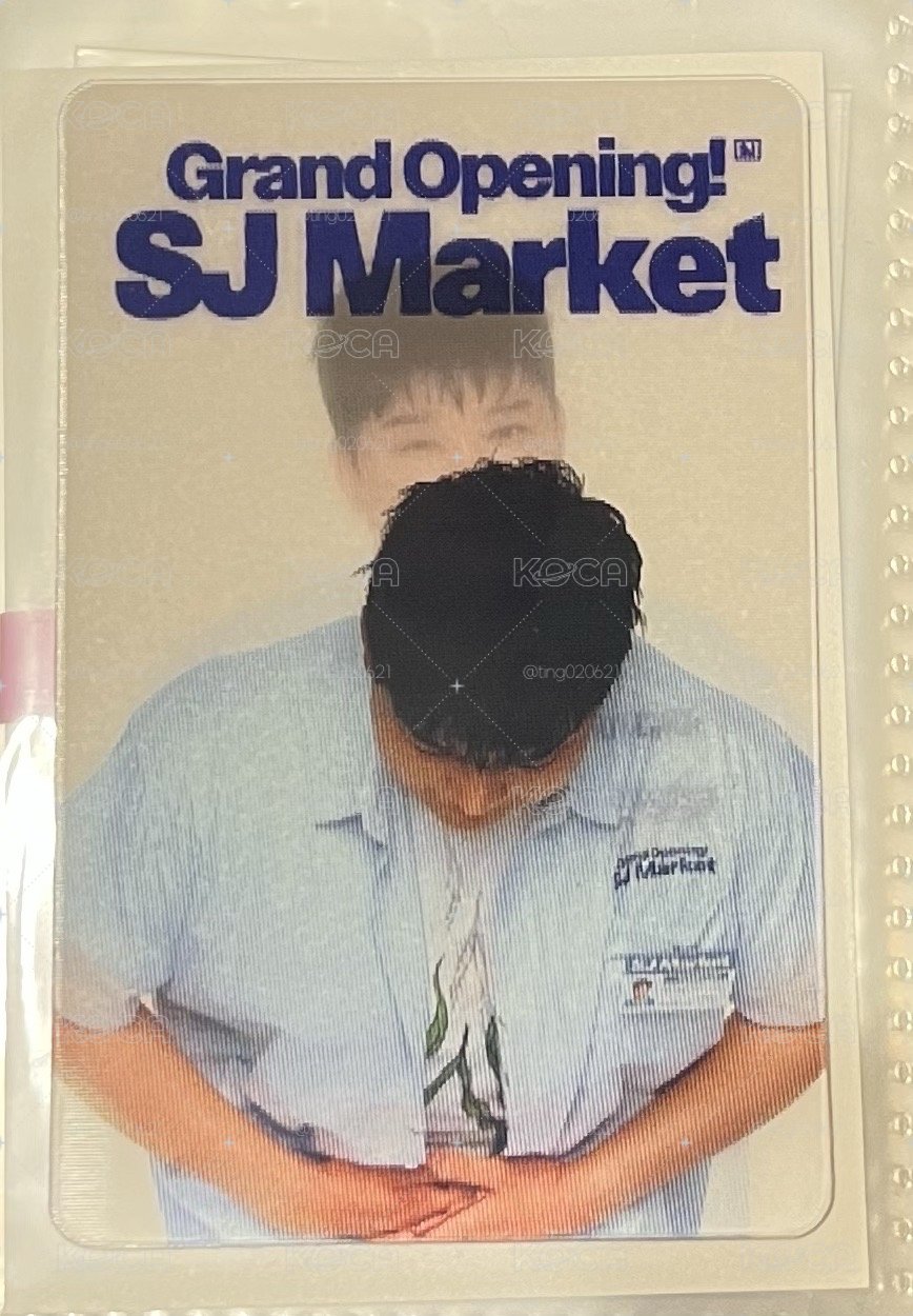 SJ MARKET 神童 隱藏款 隨機卡 變化卡 超市卡 Super junior