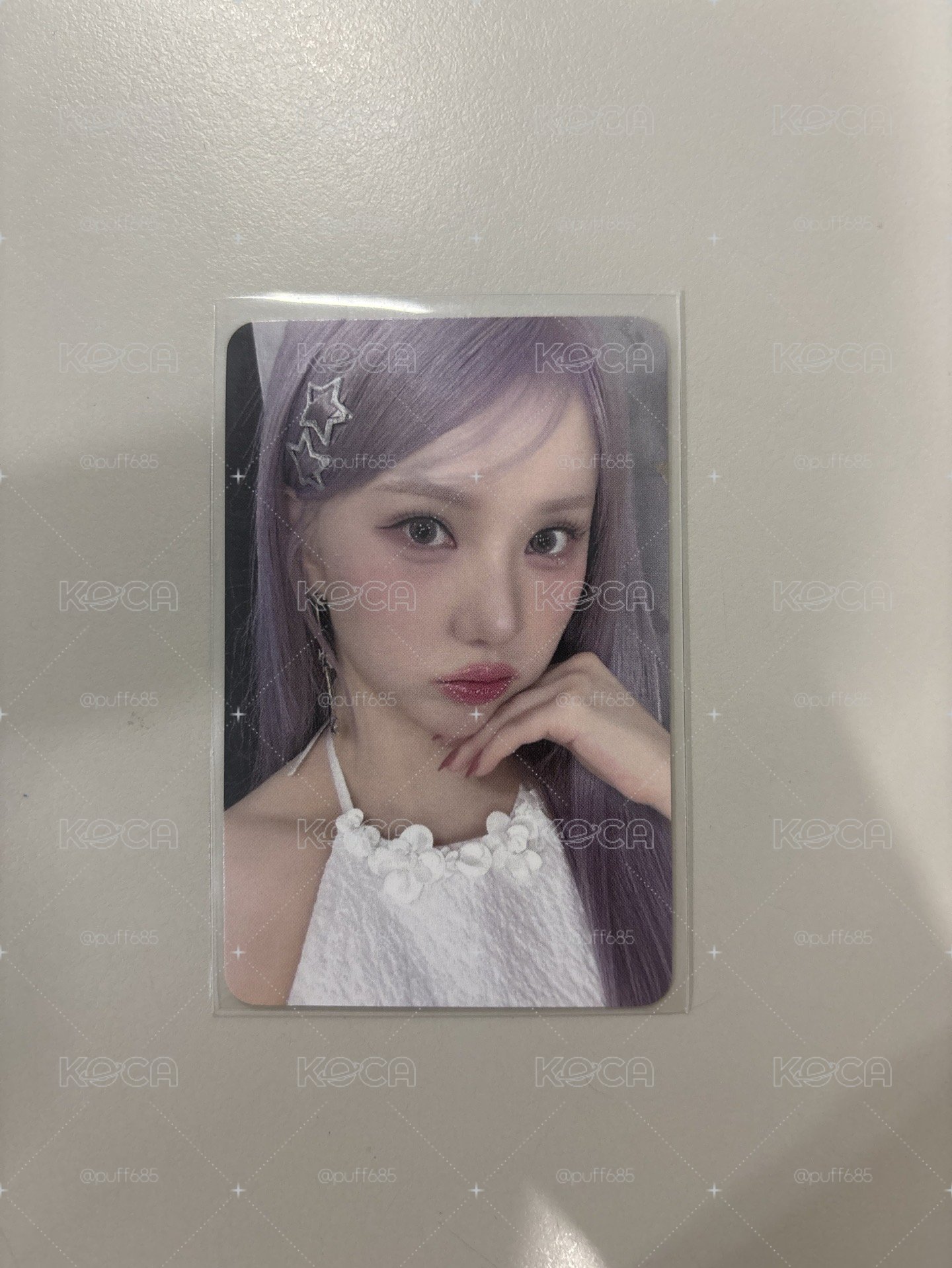 Eunha 十週年 打歌卡