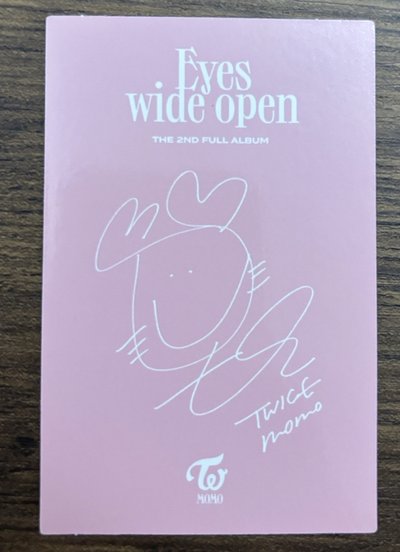 MOMO🩷BOO Eyes Wide Open專卡