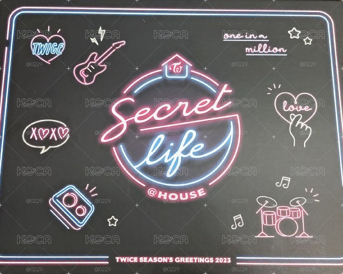 twice 23年曆