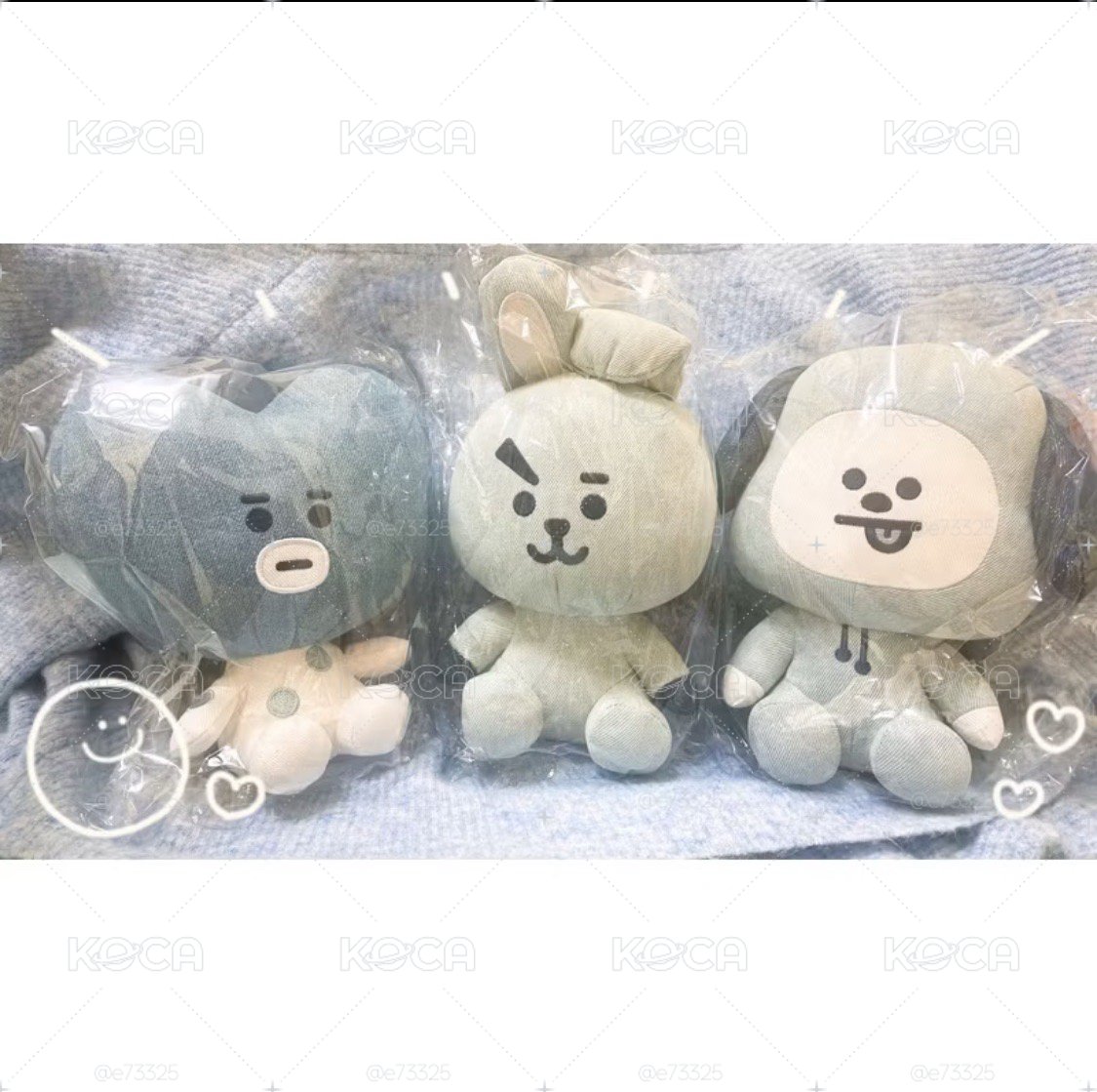 【現貨】日本BT21 丹寧娃 CHIMMY 
