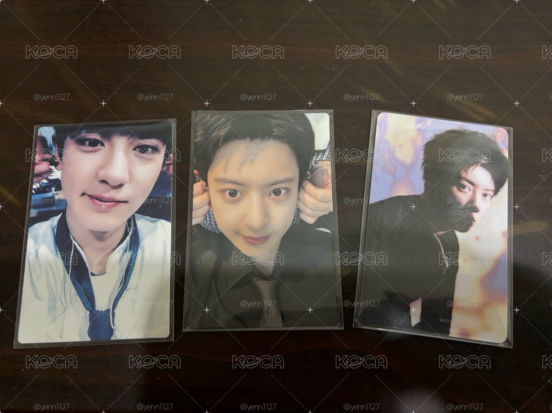 現貨 exo reverxe chanyeol 燦烈 qq音樂 特典卡