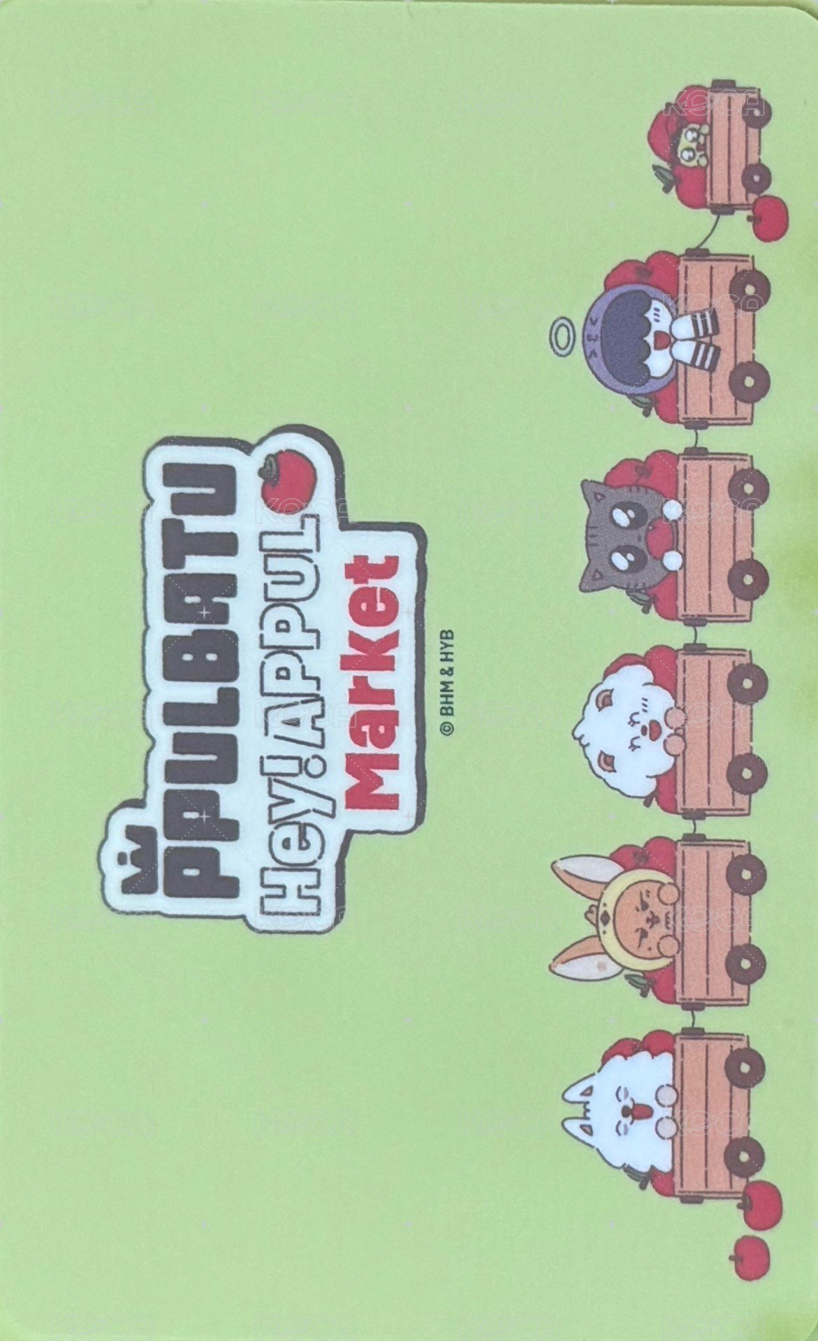 APPUL   特典卡  背面