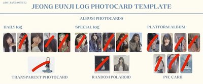 Apink 恩地 log專 專輯卡