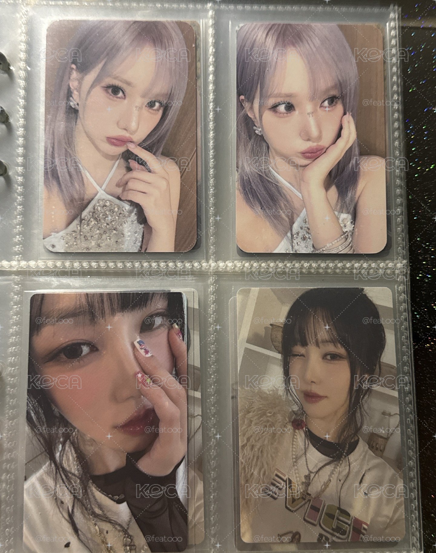 Gfriend、VIVIZ區（💙帶🩷）