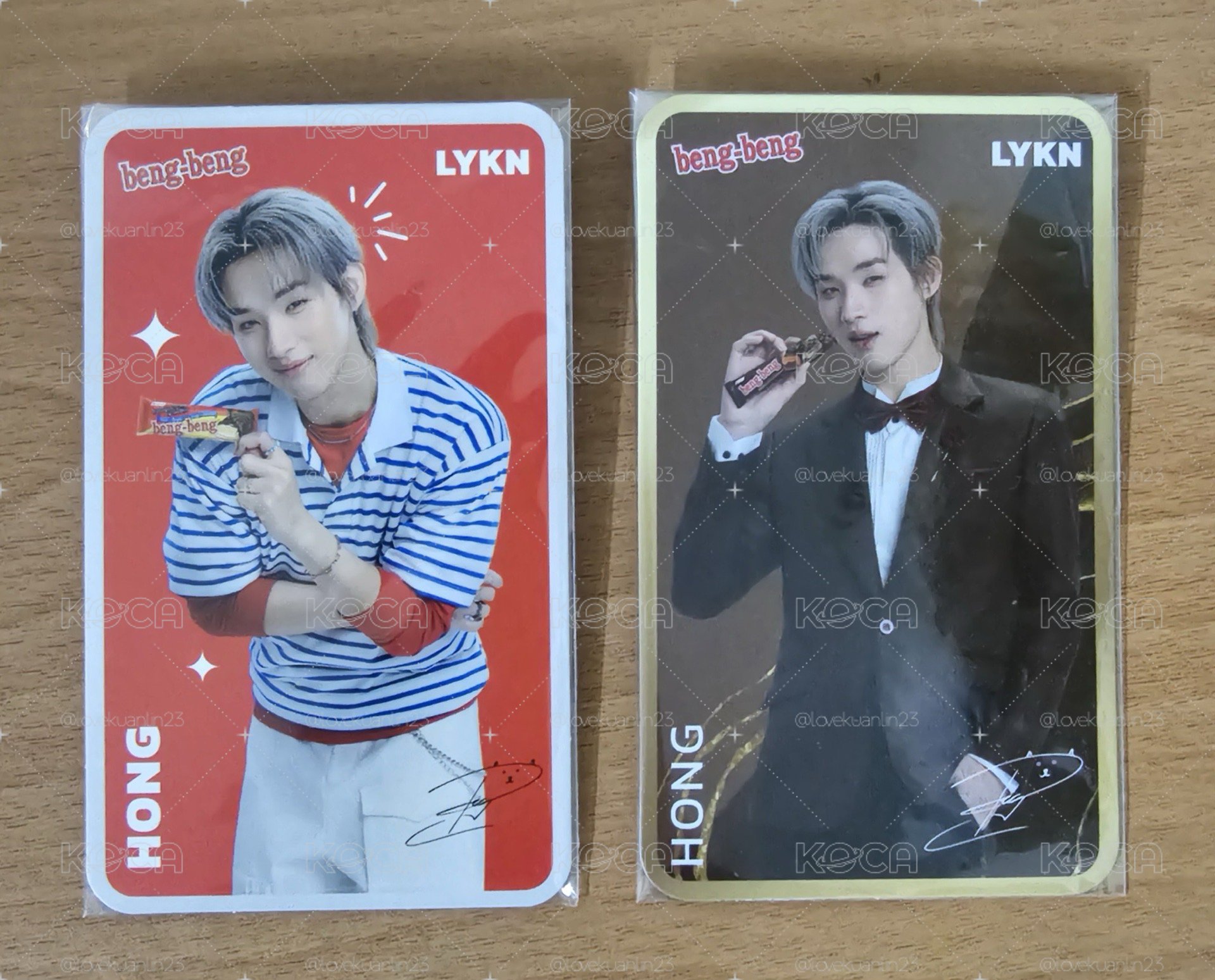 LYKN HONG 代言卡 beng-beng
