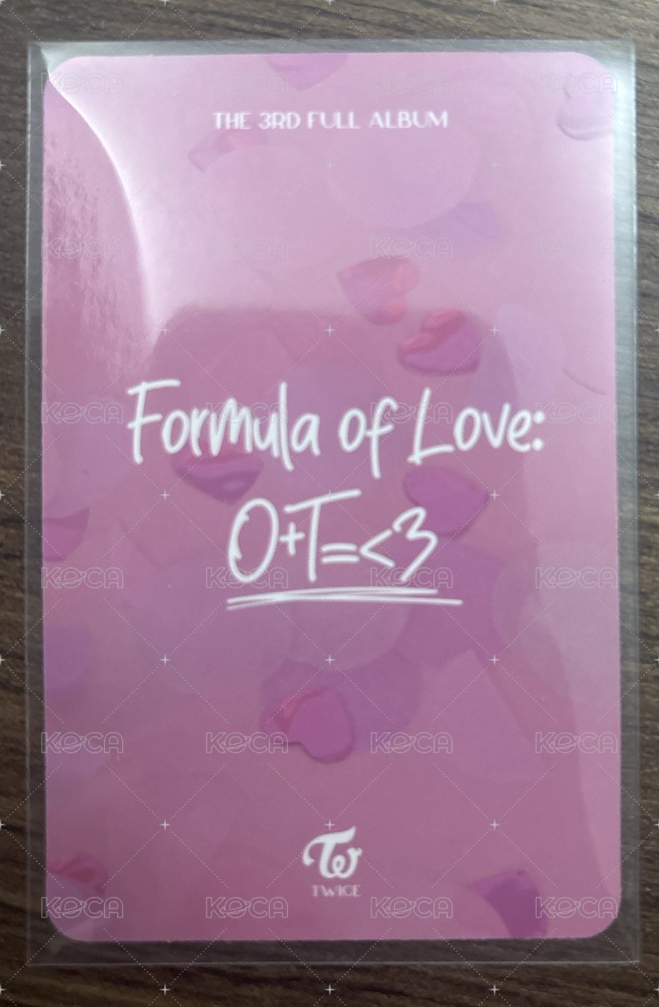 Formula of Love: O+T=<3