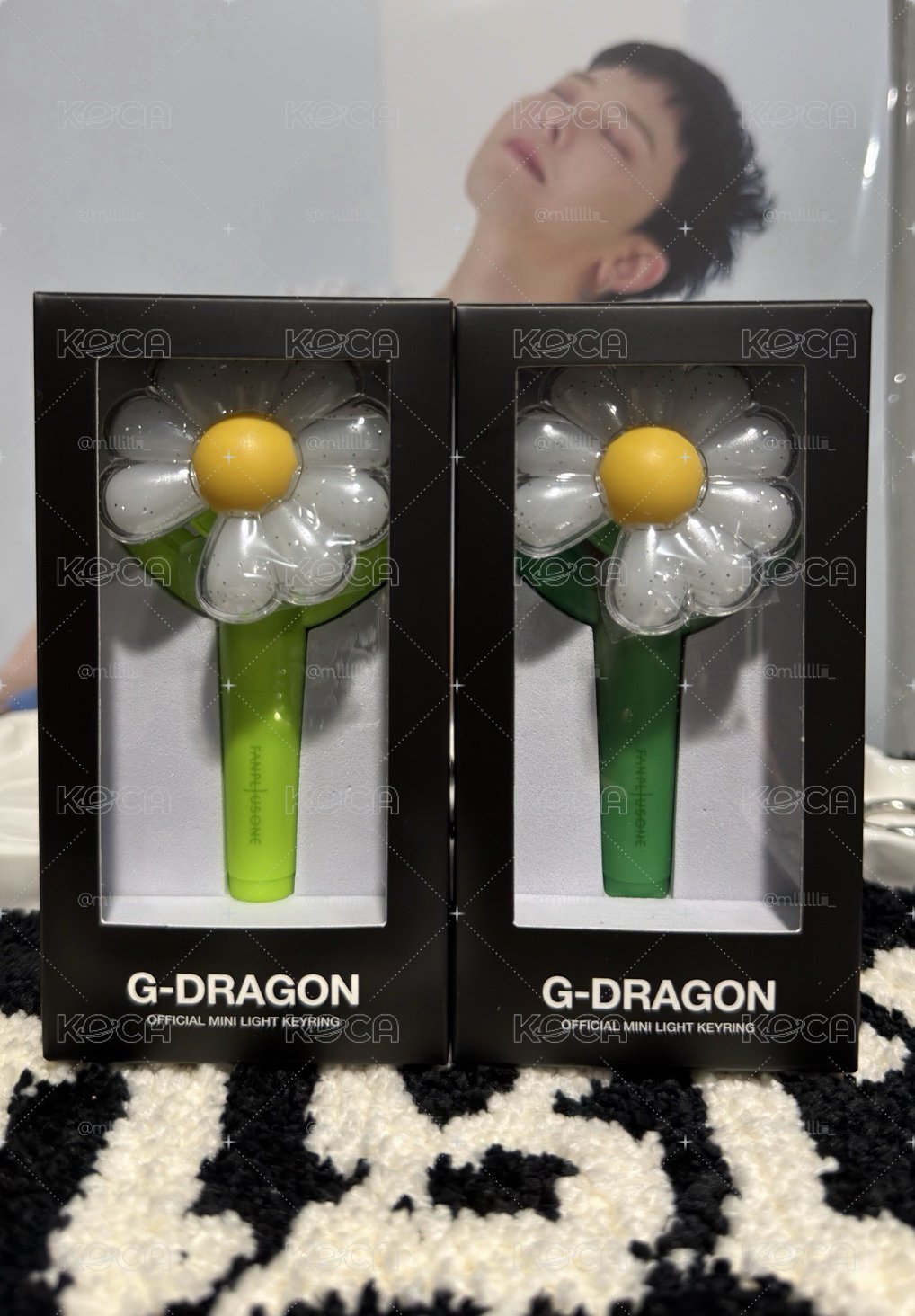 G-DRAGON 官方手燈鑰匙圈 ｜大阪雙色