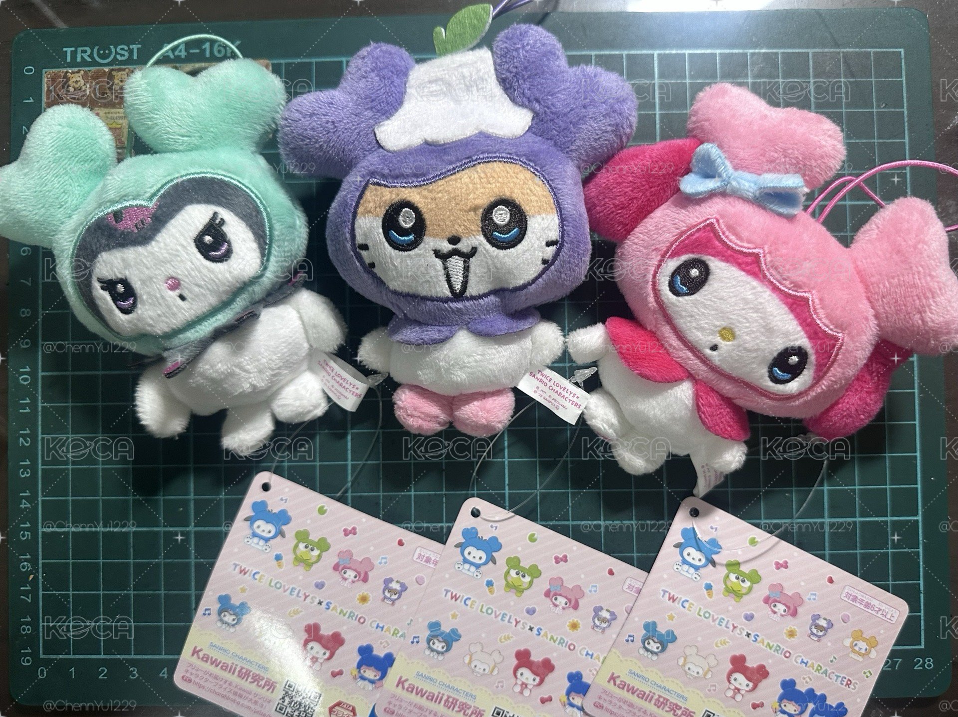 MISAMO 三麗鷗聯名 吊娃