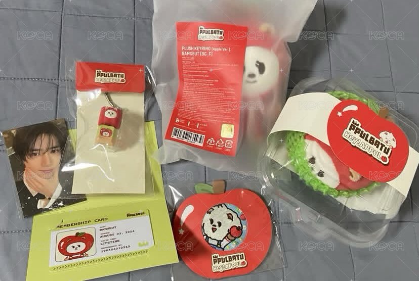 栗嘻會員卡+蘋果娃+壓力球+鍵帽+徽章+滿額卡