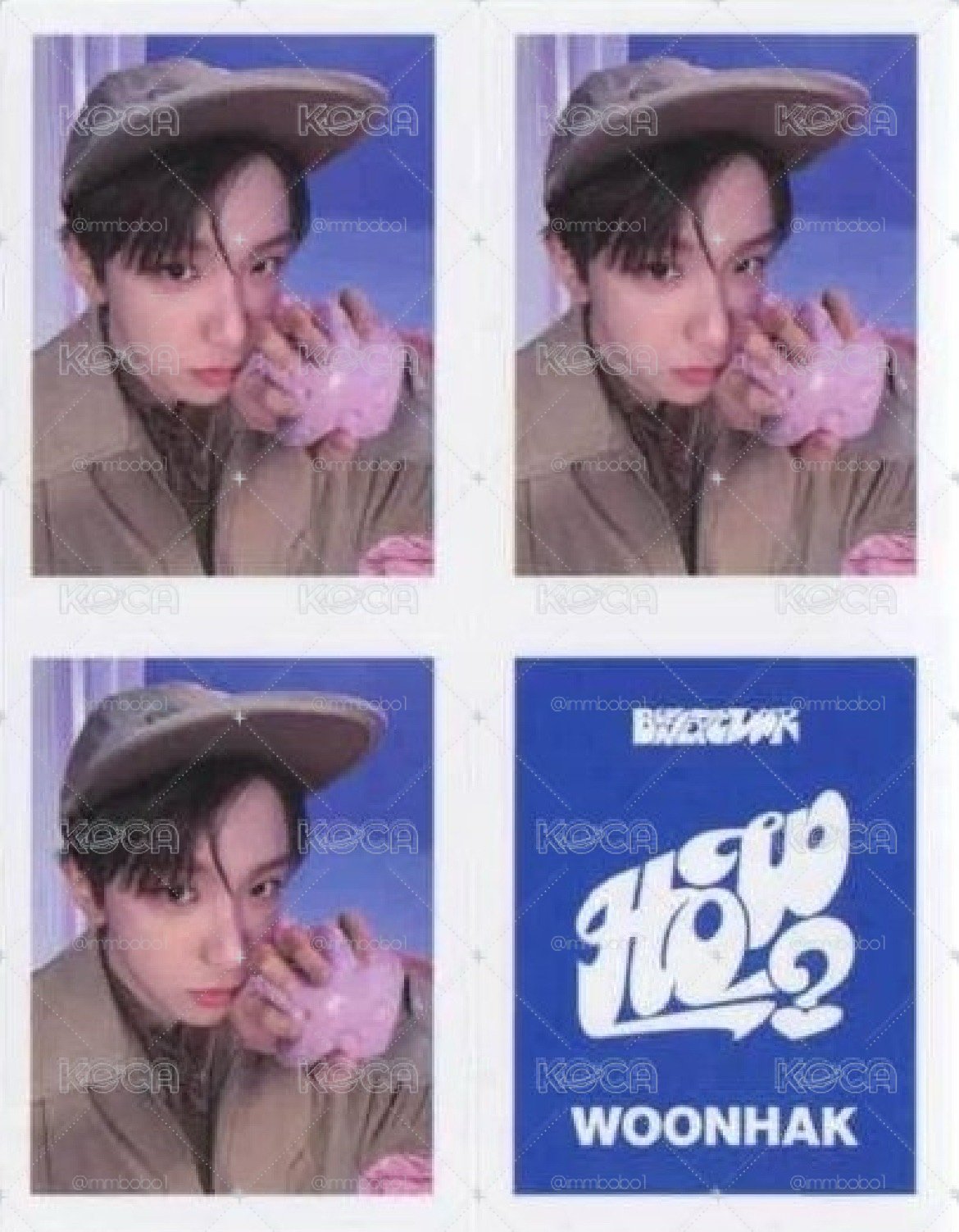 金雲鶴｜“HOW?” wvs 單封 貼紙 