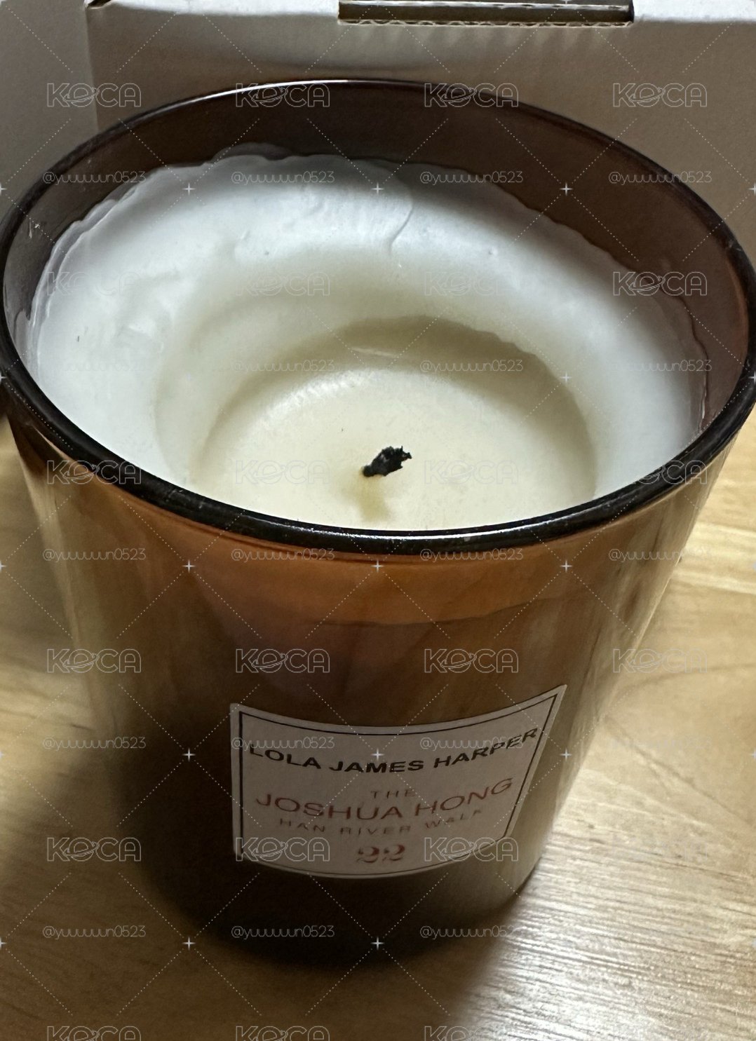 洪知秀蠟燭